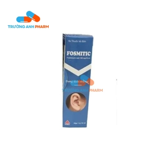 Fosmitic 300mg/10ml - Thuốc điều trị viêm tai giữa, viêm màng nhĩ của CPC1