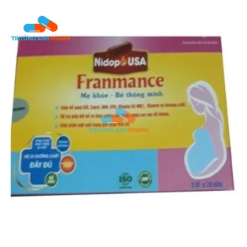 Franmance Ai-len - Viên uống phòng và hỗ trợ thiếu máu do thiếu sắt