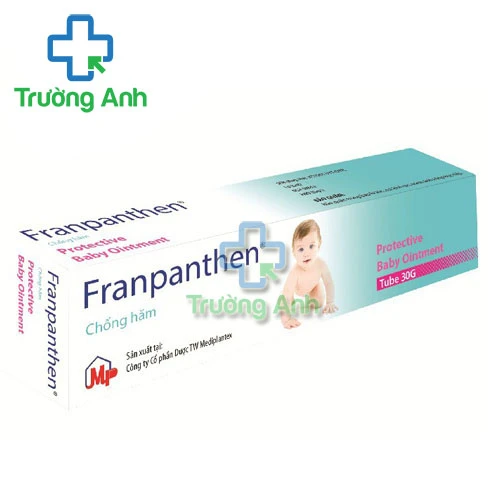 Franpanthen 30g - Kem điều trị tràm ngứa, hăm da, ban đỏ an toàn cho bé