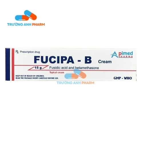 Fucipa-B - Kem bôi điều trị viêm da, nhiễm khuẩn da hiệu quả