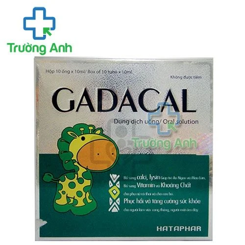 Gadacal -   Hộp 10 ống x 10 ml