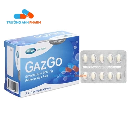 Thuốc Gazgo 200Mg -   Hộp 3 vỉ x 10 viên