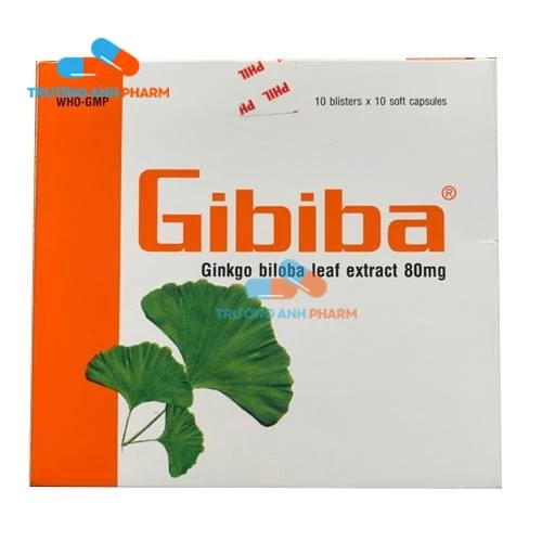 Gibiba Phil Inter Pharma - Thuốc điều trị rối loạn tuần hoàn ngoại biên