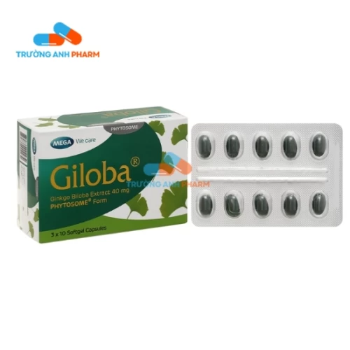 Thuốc Giloba 40Mg -  Hộp 3 vỉ x 10 viên