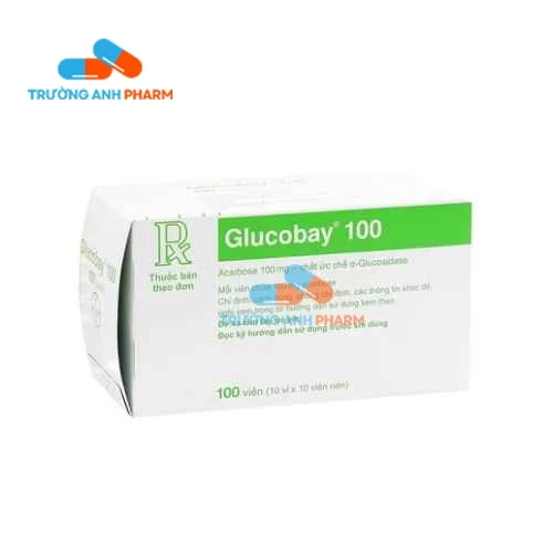 Glucobay 100mg Bayer - Thuốc điều trị đái tháo đường tuyp 2