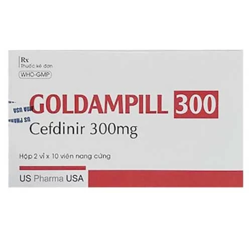 Thuốc Goldampill 300Mg - Hộp 2 vỉ x 10 viên