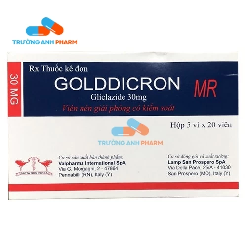 Thuốc Golddicron Mr 30Mg - Hộp 5 vỉ x 20 viên