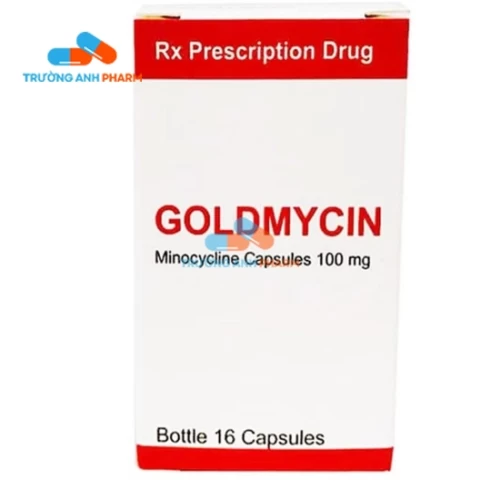 Goldmycin 100Mg - Hộp 16 viên