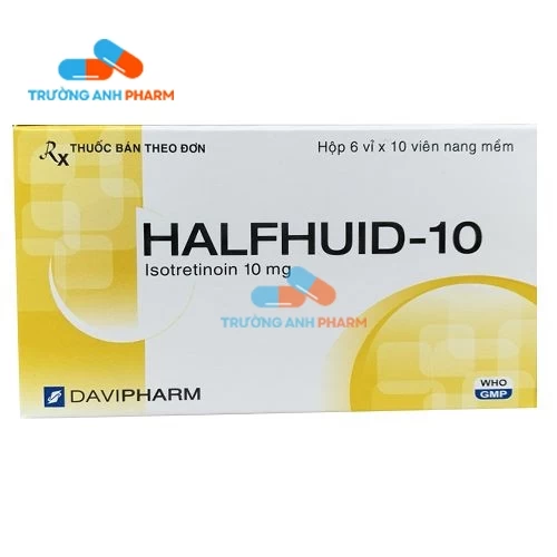 Thuốc Halfhuid-10 Mg -  Hộp 6 vỉ x 10 viên