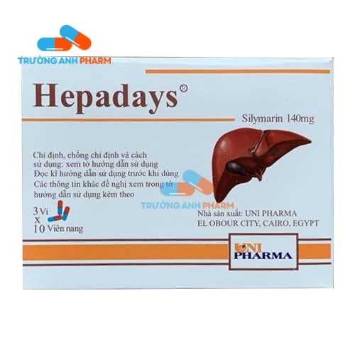 Thuốc Hepadays 140Mg -  Hộp 3 vỉ x 10 viên