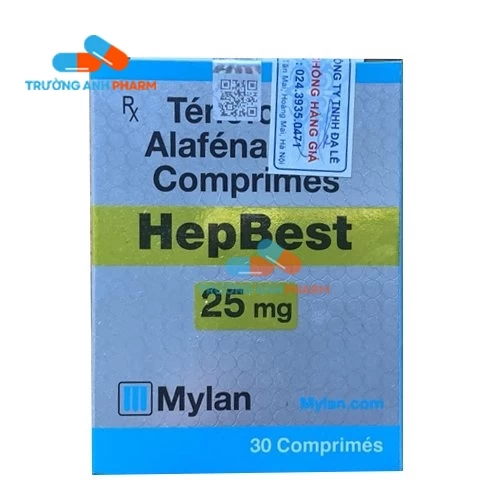 Hepbest 25Mg - Hộp 1 lọ 30 viên