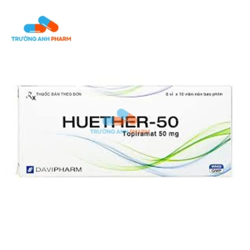 Thuốc Huether 50Mg - Hộp 6 vỉ x 10 viên