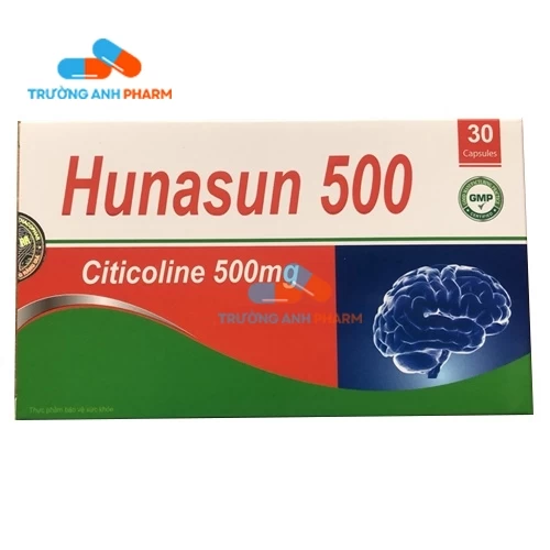 Thực Phẩm Bảo Vệ Sức Khỏe Hunasun 500 - Hộp 30 viên