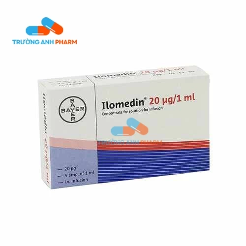 Ilomedin 20mcg/1ml Bayer - Thuốc điều trị tăng huyết áp động mạch