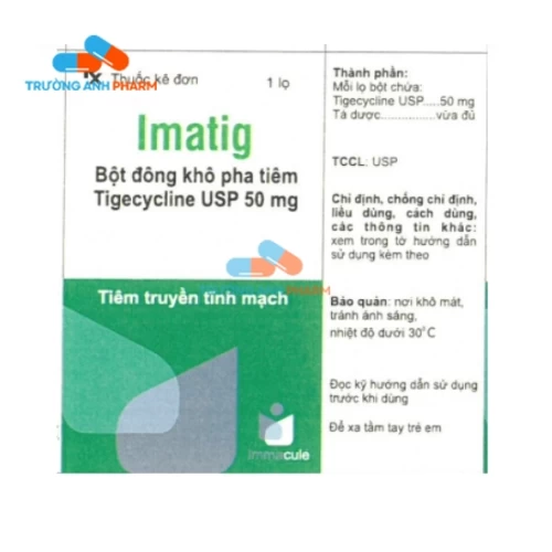 Imatig 50mg - Thuốc điều trị nhiễm khuẩn hiệu quả 