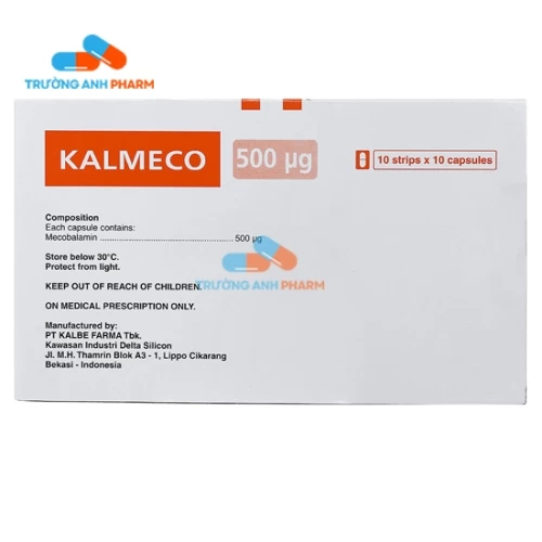 Thuốc Kalmeco -  Hộp 10 vỉ x 10 viên