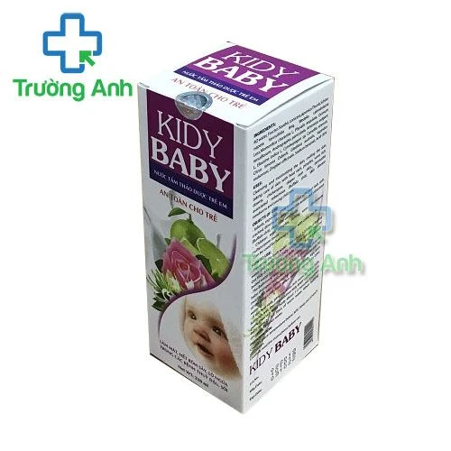 Kidy Baby Nước Tắm Thảo Dược Trẻ Em - Hộp 1 lọ 220ml