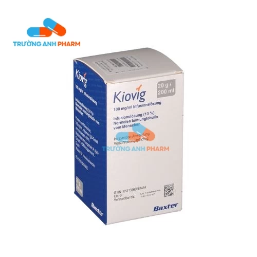 Kiovig 100mg/ml Baxalta - Thuốc điều trị suy giảm miễn dịch