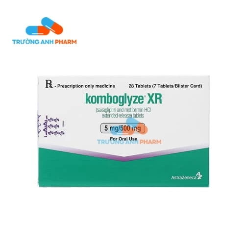 Komboglyze XR AstraZeneca - Thuốc điều trị bệnh tiểu đường tuýp 2