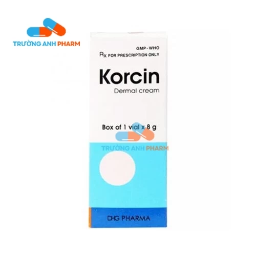 Korcin 8g DHG Pharma - Thuốc điều trị chốc lở, viêm nang lông