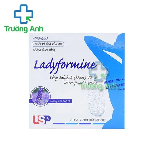 Ladyformine - Hộp 4 vỉ x 4 viên