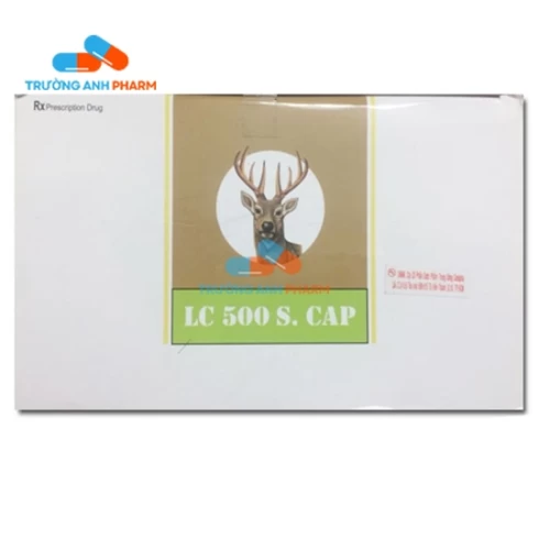 Thuốc Lc 500 S.cap -  Hộp 20 vỉ x 05 viên