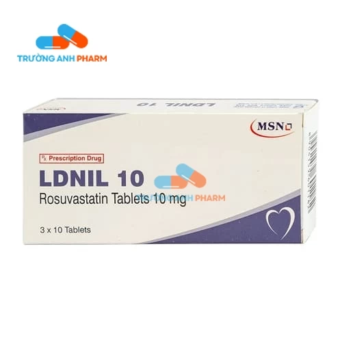 Thuốc Ldnil 10 Mg - Hộp 3 vỉ x 10 viên
