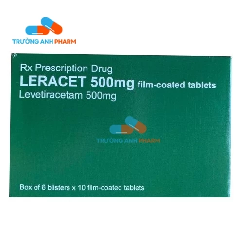 Leracet 500mg J.Uriach - Thuốc điều trị động kinh hiệu quả