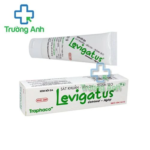 Levigatus 20G Traphaco - Hộp 1 tuýp 20 g kem bôi da.