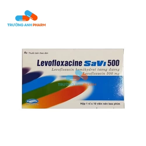 Levofloxacine SaVi 500 - Thuốc điều trị nhiễm khuẩn