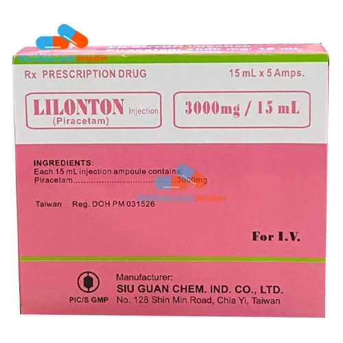 Thuốc Lilonton 3000Mg/15Ml - Hộp 5 ống 15ml