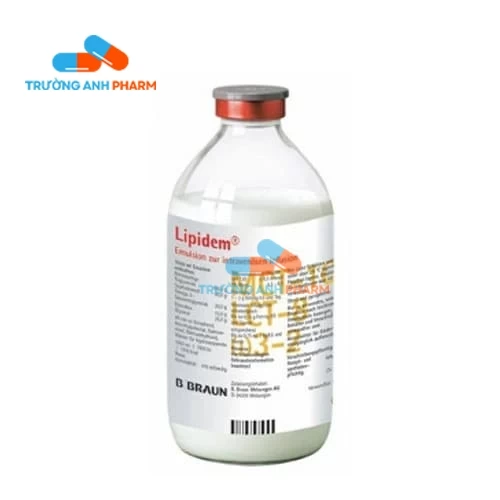 Lipidem 20% 250ml B.Braun - Bổ sung dưỡng chất cho cơ thể của Đức