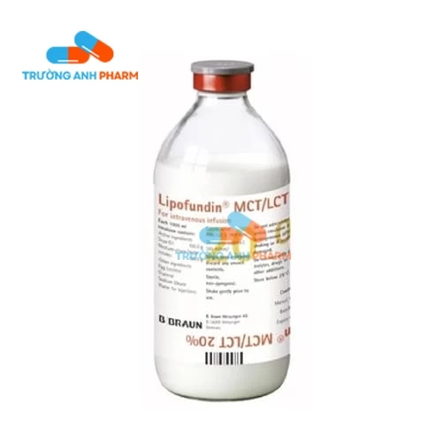 Lipofundin MCT/LCT 20% B.Braun - Bổ sung năng lượng cho cơ thể