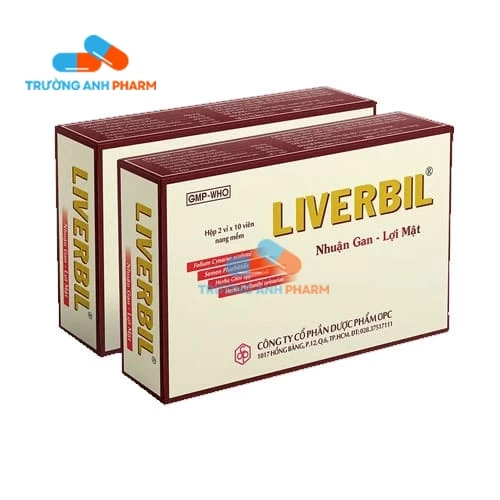 Thuốc Liverbil - Hộp 5 vỉ x 10 viên