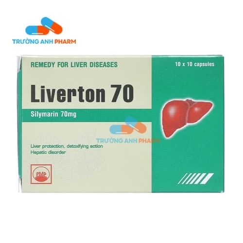 Liverton 70 Pymepharco - Thuốc điều trị viêm gan cấp