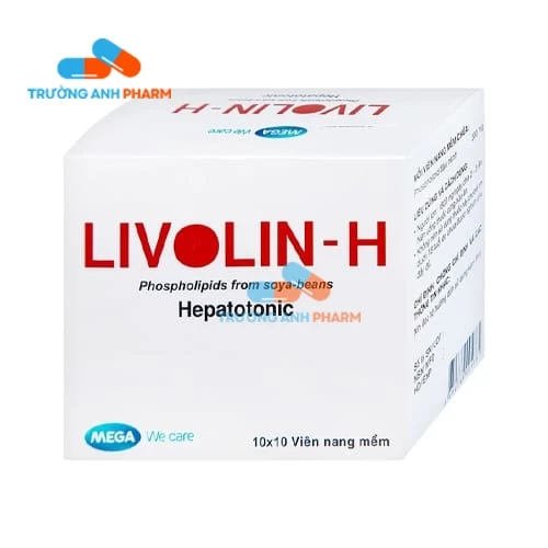 Thuốc Livolin-H - Hộp 10 vỉ x 10 viên nang mềm.
