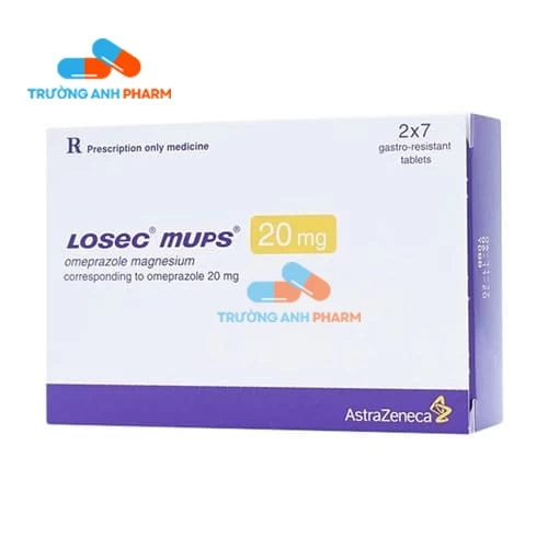 Losec Mups 20mg AstraZeneca - Thuốc điều trị viêm loét dạ dày
