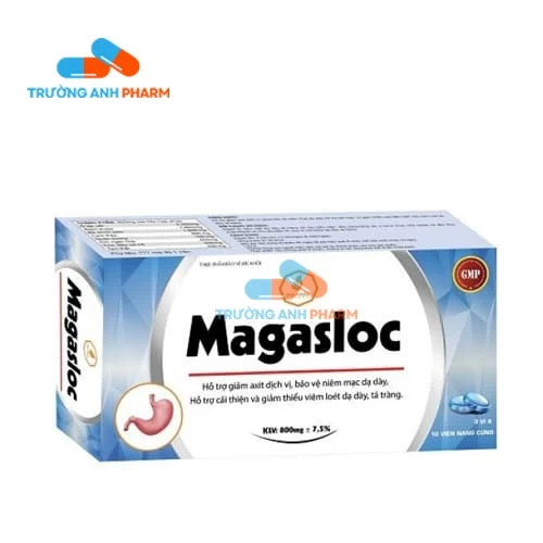 Magasloc - Hỗ trợ giảm axit dịch vị, bảo vệ niêm mạc dạ dày