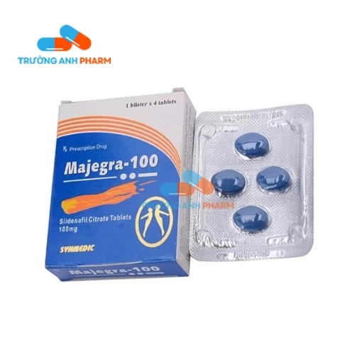 Thuốc Majegra-100 Mg - Hộp 1 vỉ x 4 viên