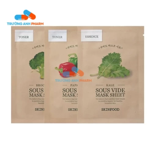 Mặt Nạ Giấy Rau Củ Skinfood Sous Vide Mask Sheet