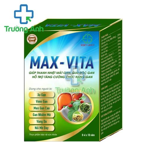 Max-vita - Sản phẩm làm mát gan, tăng cường chức năng gan 