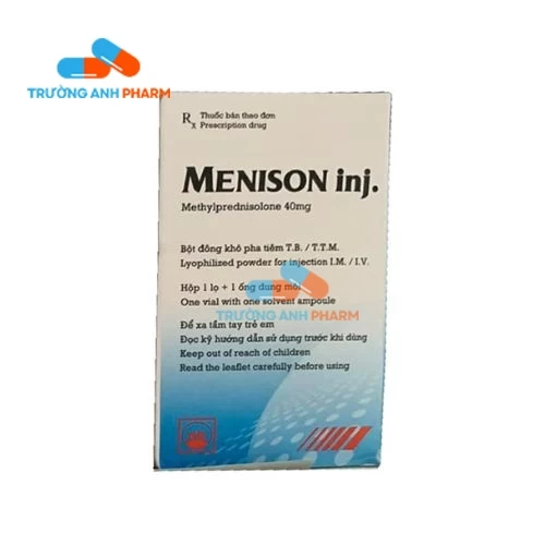 Menison inj 40mg Pymepharco - Thuốc điều trị viêm khớp hiệu quả