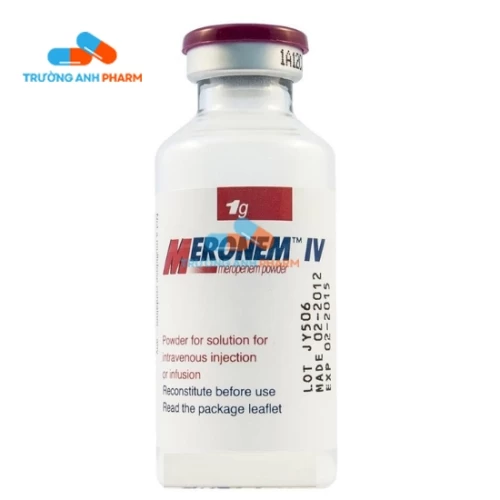 Meronem Inj 1g ACS Dobfar - Thuốc điều trị nhiễm khuẩn