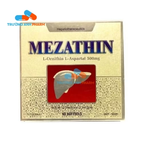 Thuốc Mezathin 500Mg - Hộp 12 vỉ x 5 viên