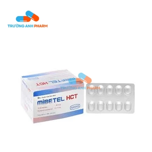 Thuốc Mibetel Hct - Hộp 03 vỉ x 10 viên; Hộp 05 vỉ x 10 viên; Hộp 10 vỉ x 10 viên; Hộp 20 vỉ x 10 viên