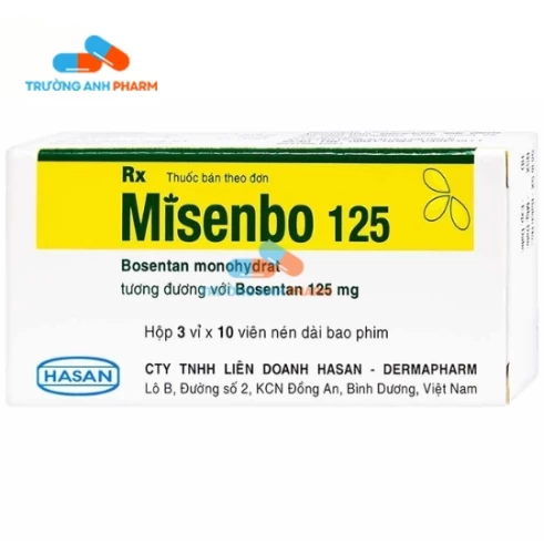 Thuốc Misenbo 125 Mg - Hộp 3 vỉ x 10 viên