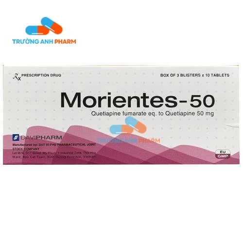 Thuốc Morientes 50Mg -   Hộp 3 vỉ x 10 viên nén