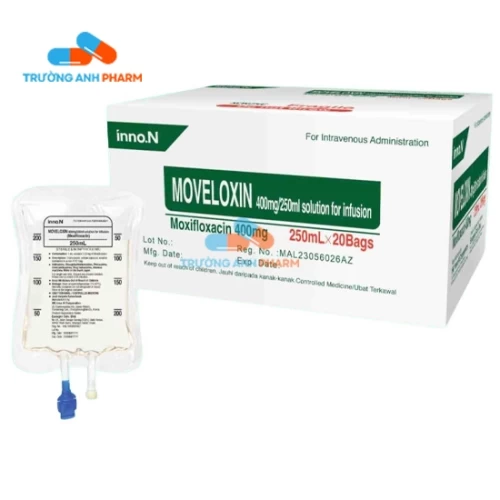 Moveloxin 400mg/250ml CJ CheilJedang - Thuốc điều trị nhiễm trùng, nhiễm khuẩn