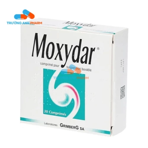 Thuốc Moxydar - Hộp 5 vỉ x 6 viên nén