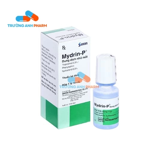 Dung Dịch Nhỏ Mắt Mydrin-P - Hộp 1 lọ nhựa 10mL.